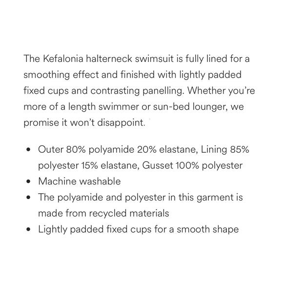 Boden Kefalonia One Piece Halter Swimsuit Swim Red Purple Womens 6L 6 Long Tall - Picture 16 of 16